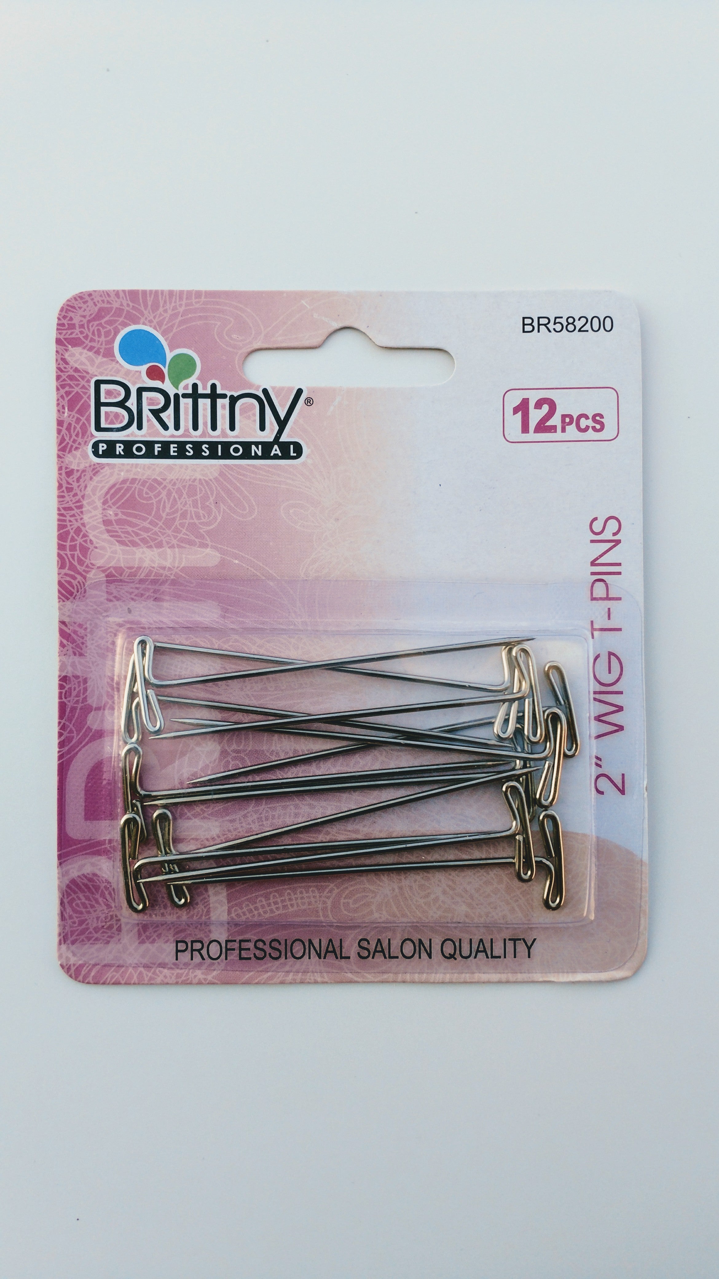 Brittny BR Wig T-Pin 2 12/pk 2Dz/Box BX C2691222